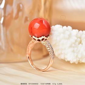 【有求必应】珊瑚戒指   SH12309002