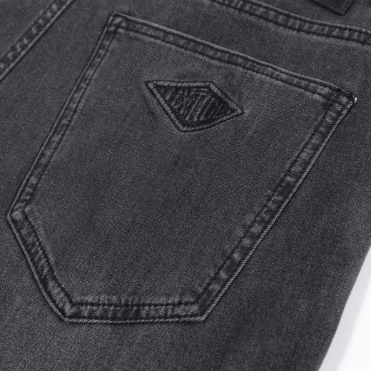 【新品上新】HX 水洗直筒牛仔长裤Y201420006101 商品图7