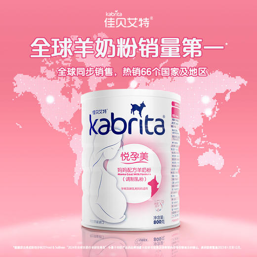 【买一赠一】荷兰佳贝艾特羊奶粉孕妇奶粉800g孕妈奶粉怀孕备孕哺乳 商品图0