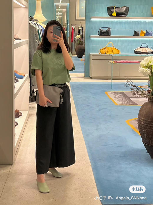 65-9排他性独家圆正 LEW 24ss 精纺羊毛 松紧腰带 阔腿九分裤 商品图8