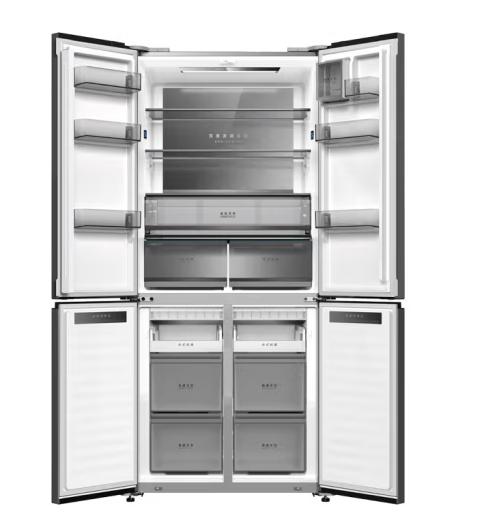 美菱家用（202799）507L十字对开门四门冰箱大容量超薄零嵌入式底部散热风冷无霜独立双系统防串味BCD-507WP9BTZ 商品图2