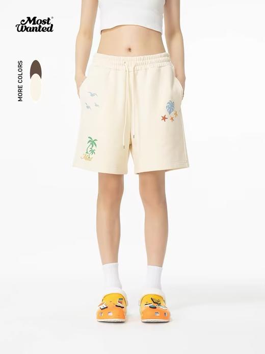 mostwantedlab彩虹/MWL-2312103/沙滩元素印花短卫裤 商品图1