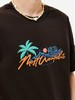 mostwantedlab彩虹/M2412159/夏威夷手写logo海浪圆领短袖 商品缩略图1