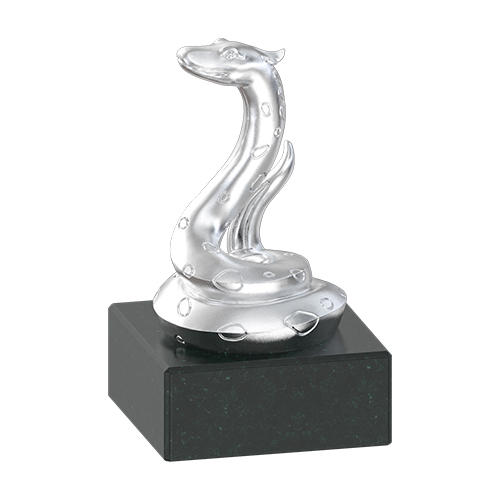 《福运生肖》吉祥十二生肖摆件 足银 足金 配和田玉（青玉） 仅接受定制  可指定克重 商品图7