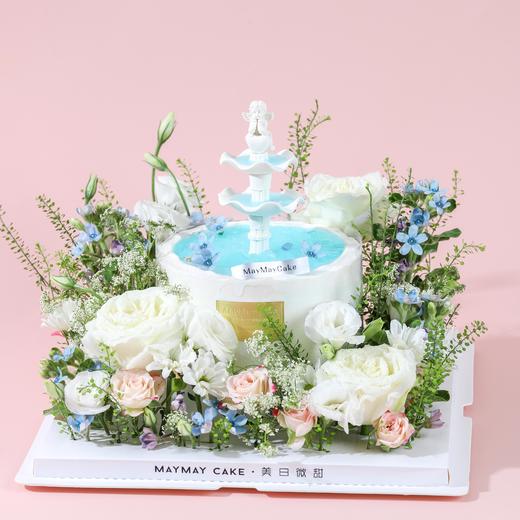 【提前一天预定】莫奈花园|许愿池蛋糕【D4815】 商品图4