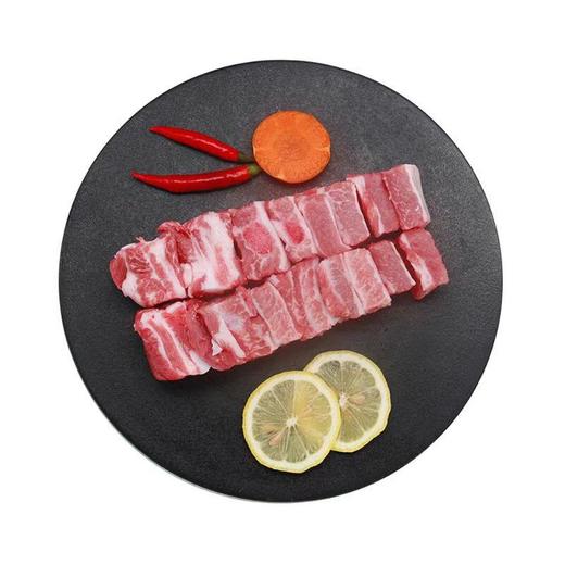 太湖黑黑猪肋排 600g/盒 商品图0