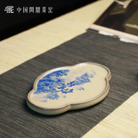 问鼎哥窑致巧款吉禄壶承（烟波水绿）（缺货）