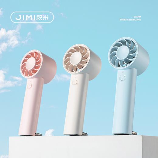 👋🏻【积米无线便携手持小风扇】❶、掌上飓风涡轮扇，涡轮式增压风道，仿飞机引擎吹风口 商品图1