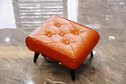 🛋意式轻奢复古仿油蜡皮凳，我家的第一张老钱风单品！🌟 商品图2