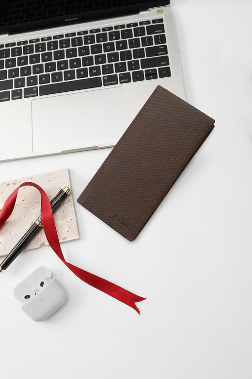 皮尔卡丹正品男士西装包钱包长款真皮软 头层牛皮钱包男青年钱夹皮夹男 商品图1