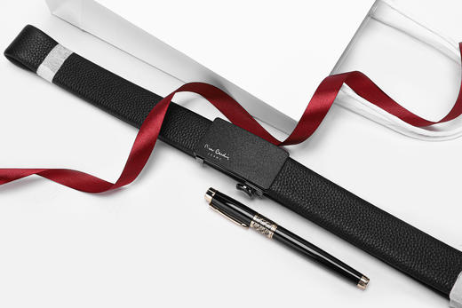 皮尔卡丹头层牛皮皮带男款商务休闲都市自动扣男士腰带高级感牛皮男式裤腰带送爸爸 商品图10