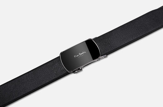 皮尔卡丹皮带男真皮商务都市自动扣男士腰带高级感牛皮男式裤腰带 商品图2