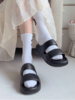 🌸【TRONSIAN/初选】热风同款纯色厚底拖鞋609款：🔺1、宽头设计，贴合足部线条 商品缩略图1
