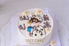 1027CAKE |  手绘蛋糕  线条小狗 商品缩略图1