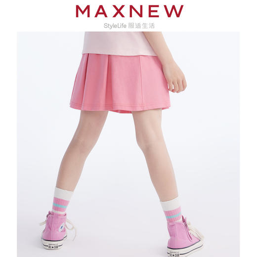 【短裤】女大童宽松纯棉短裤 1N2364103 商品图1