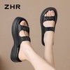 ZHR拖鞋女夏季外穿2024新款厚底配裙子松糕运动沙滩一脚蹬凉拖鞋 商品缩略图8