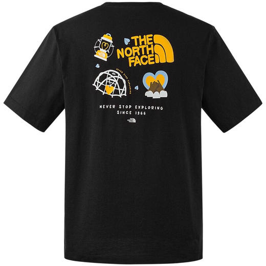 TNF北家新款情侣款爱心户外短袖 商品图6