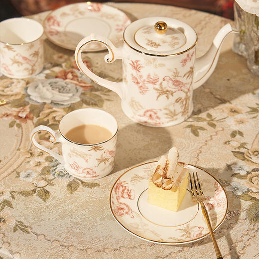 大英博物馆东方梦境系列 花园秘境一壶两杯两碟 欧式骨瓷 下午茶套装 商品图1