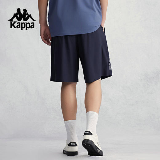 Kappa卡帕背靠背夏季运动短裤男弹力凉感跑步五分裤美式篮球裤子K0E32DY50D 商品图4