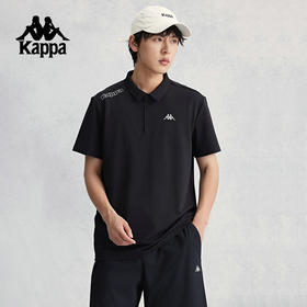 kappa卡帕背靠背休闲运动polo衫男2024新款夏季透气短袖t恤上衣潮K0E32PD50D