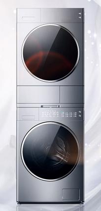 松下（Panasonic）（252044）轻奢变频洗烘套装 10kg全自动滚筒洗衣机+9kg热泵烘干机 稀土永磁BLDC电机 除菌 L165+9095T 商品图0