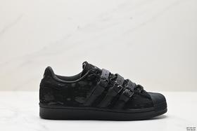 阿迪达斯Adidas Originals Superstar三叶草贝壳头休闲运动板鞋H06344男女鞋