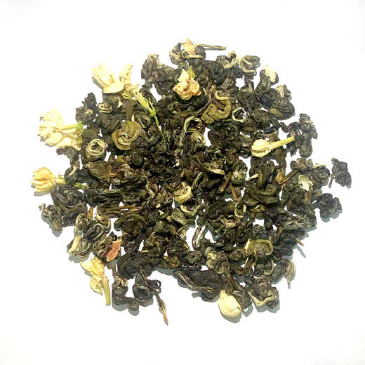 【2024茉莉春茶 齐鲁晚报专属定制福利茶】广西横县-茉莉花茶 特种茉莉雪花螺 250g/袋 商品图1