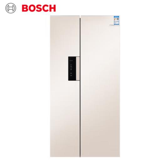 博世（202702） BOSCH 530升 风冷无霜 变频 冰箱双开门 超薄 大容量（雪利金） BCD-530W(KXN52A69TI) 商品图3