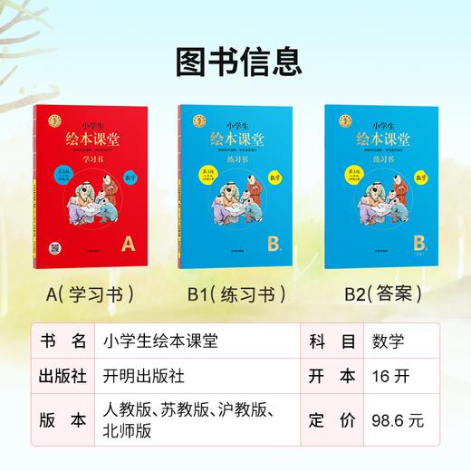 【24版数学(上）】小学生绘本课堂 商品图2