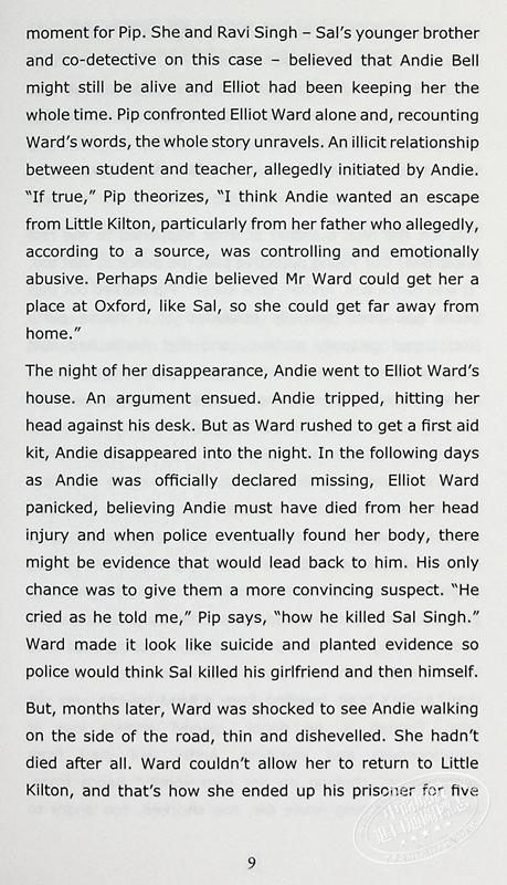 【中商原版】好女孩谋杀指南三部曲2 好女孩坏血缘 特装版 Good Girl Bad Blood 英文原版 Holly Jackson 惊悚悬疑小说 商品图6