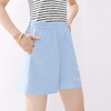 【严选】伊芙丽宽松短裤女2024年夏装新款休闲通勤1F6950051 商品缩略图2