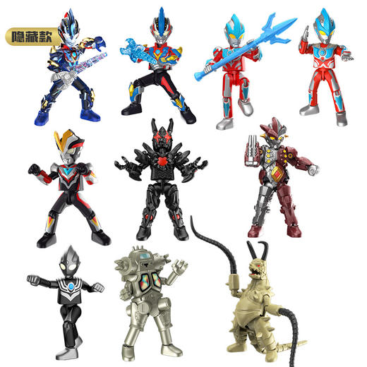 布鲁可 奥特名鉴群星版第9弹-璀璨银河盲盒整套不重复 商品图2