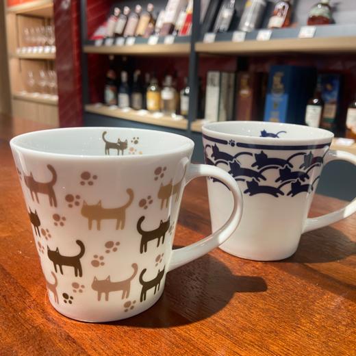 13535◇和蓝青色猫马克杯三色猫马克杯 商品图0