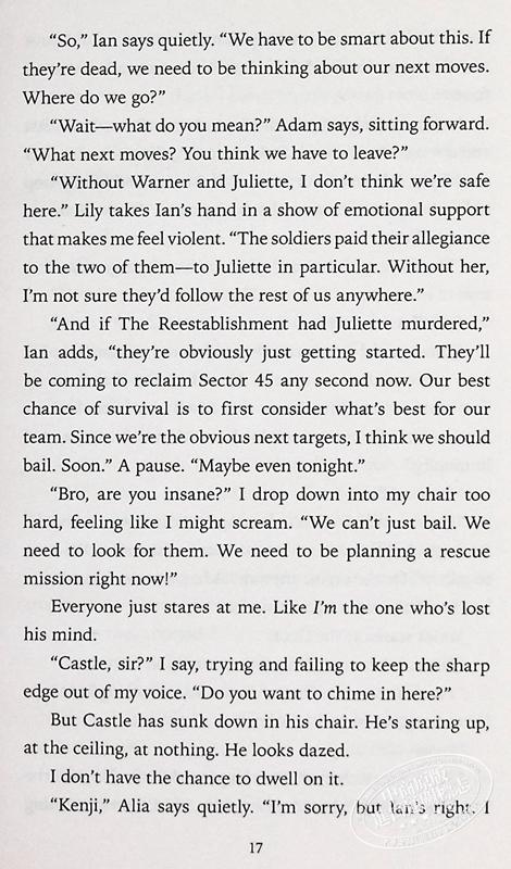 【中商原版】Shatter Me系列 第5部 藐视 Defy Me 英文原版 Tahereh Mafiis 奇幻浪漫爱情小说 商品图7