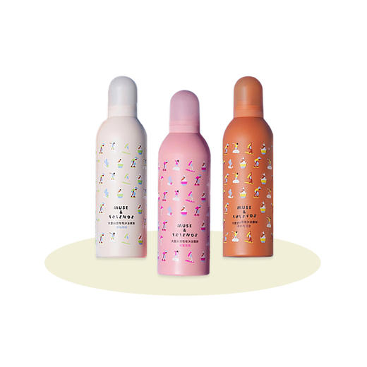 MUSE&FRIENDS 大童云感嘭嘭沐浴慕斯  儿童沐浴露小奶芙慕斯泡泡浴 300ml 5岁+ 商品图0