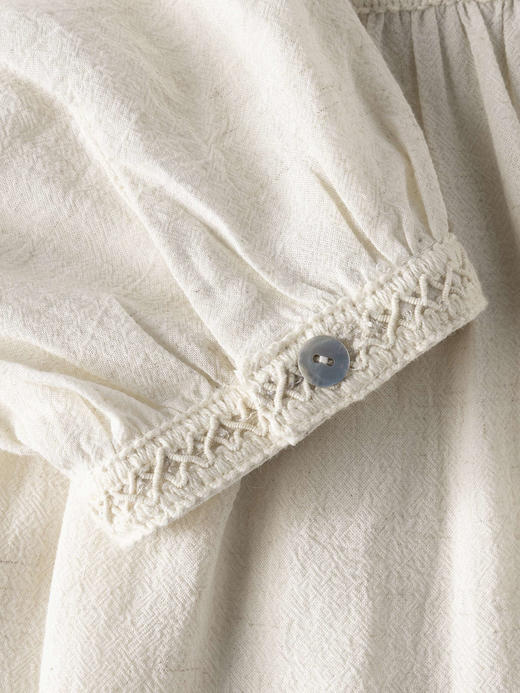 COCO ZONE "阿米娅“藏不住一点设计感方领衬衫套头长袖上衣CC1B1317 商品图5