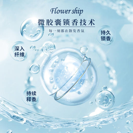 花卉诗Flower ship 蓝色妖姬持久香氛洗衣凝珠  50颗/盒 商品图4