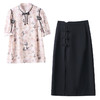 新中式国风轻熟时尚碎花两件套装SSQJRA622-6 商品缩略图4