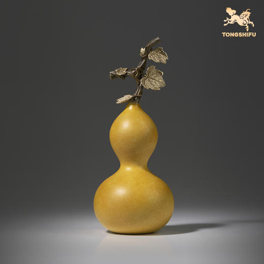 铜师傅 铜摆件《福禄之飞黄腾达》葫芦桌面客厅办公室家居装饰品摆件 商品图1