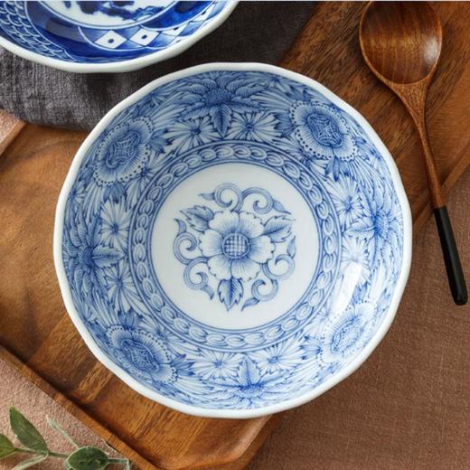 江户唐草菊型盘TP052304/1个【限自提】 商品图0