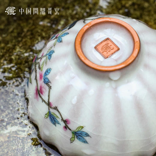 问鼎哥窑致巧款青莲杯（春来花繁）（缺货） 商品图4