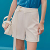 EITIE爱特爱夏季新款时尚休闲通勤百搭简约显瘦短裤7405111 商品缩略图3