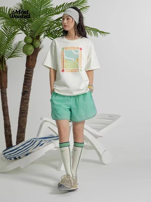 mostwantedlab彩虹/M2412157/休闲运动网球特写广告矢量圆领短袖 商品图2