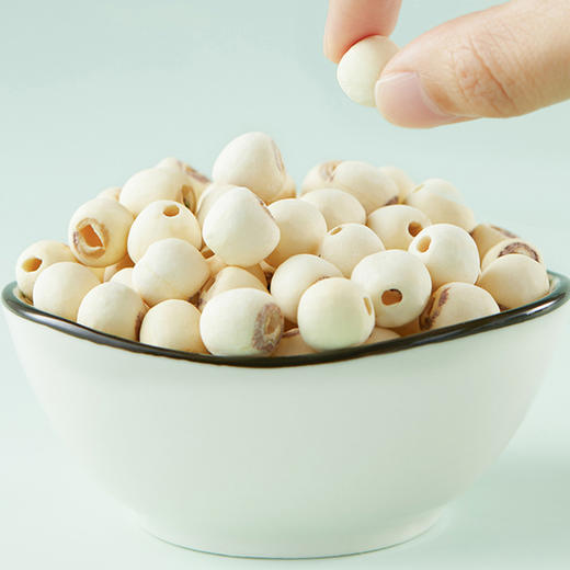 洪湖特级磨皮白莲390g/罐 商品图4