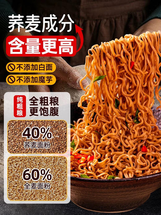 低卡博士慢碳水荞麦面葱油味70gx5包 商品图4