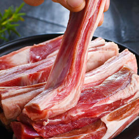 宁鑫 宁夏盐池滩羊 带骨手抓羊肉2斤 生鲜原切炖煮 地标产品