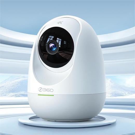【采购】360云台摄像机8Pro 4K 超清画质 星光级超微光全彩 360°全景视角 蓝牙闪连配网 人形侦测警报 镜头隐私遮蔽 商品图0
