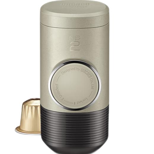 WACACO Minipresso NS2便携式胶囊咖啡机意式浓缩手动手压户外露营家用 橄榄灰 80ml 商品图5