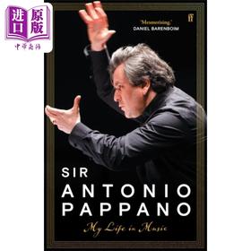 【中商原版】安东尼奥帕帕诺自传 我的音乐人生 My Life in Music 英文原版 Sir Antonio Pappano 人物传记 自我提升