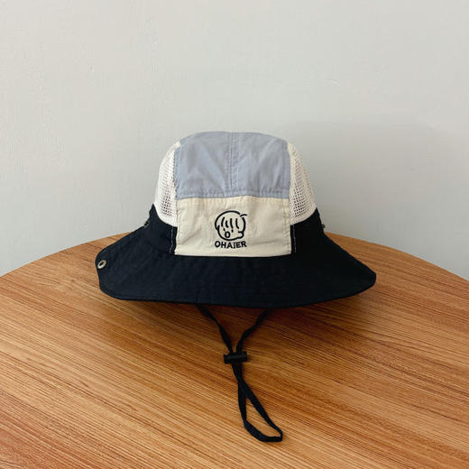 【积分会员日】儿童户外防晒遮阳帽春夏薄款男女宝宝大檐露营出游速干太阳帽；官网特供 商品图10